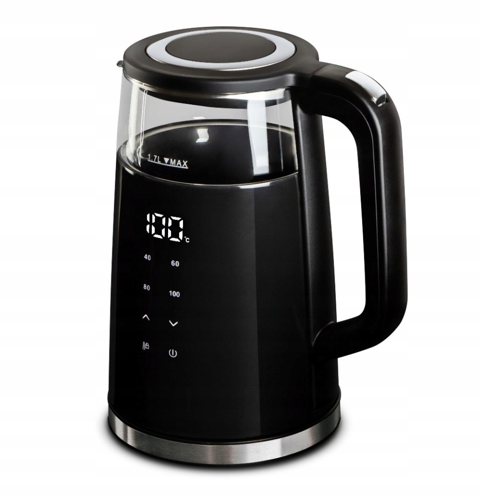 Dotykowy czajnik elektryczny BerlingerHaus Black Silver BH-9476