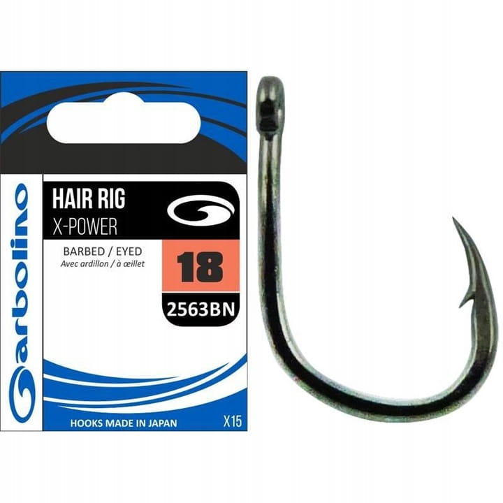 Haczyki Garbolino Hair Rig X-power #16 2563BN