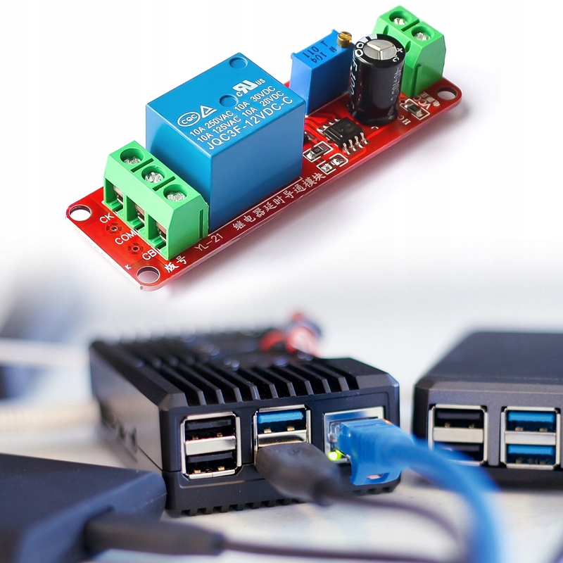 MODUŁ CZASOWY Z PRZEKAŹNIKIEM OPÓŹNIACZ Rodzaj przekaźnik