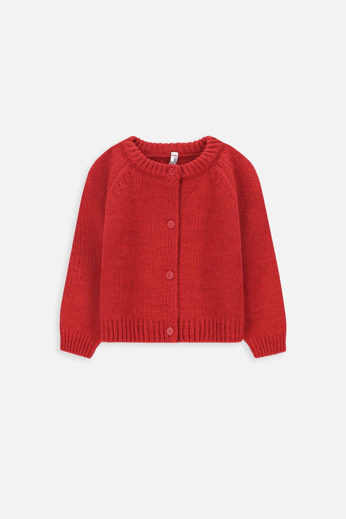 Sweterek dziewczęcy czerwony Coccodrillo