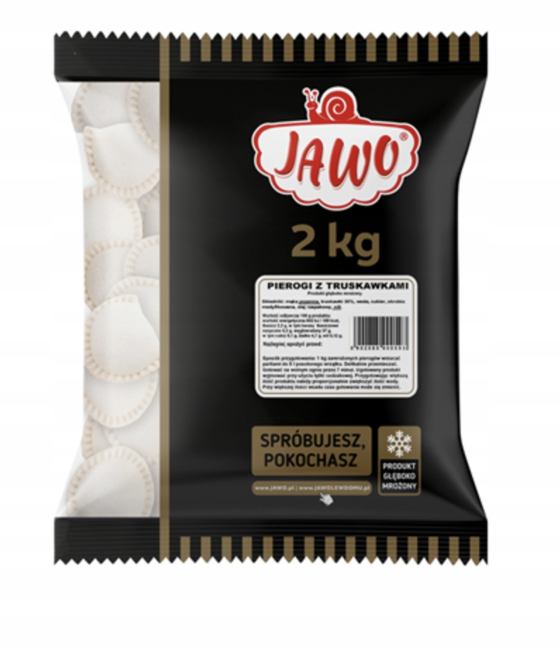 Levně Jawo Pirohy s mraženými jahodami 2 kg
