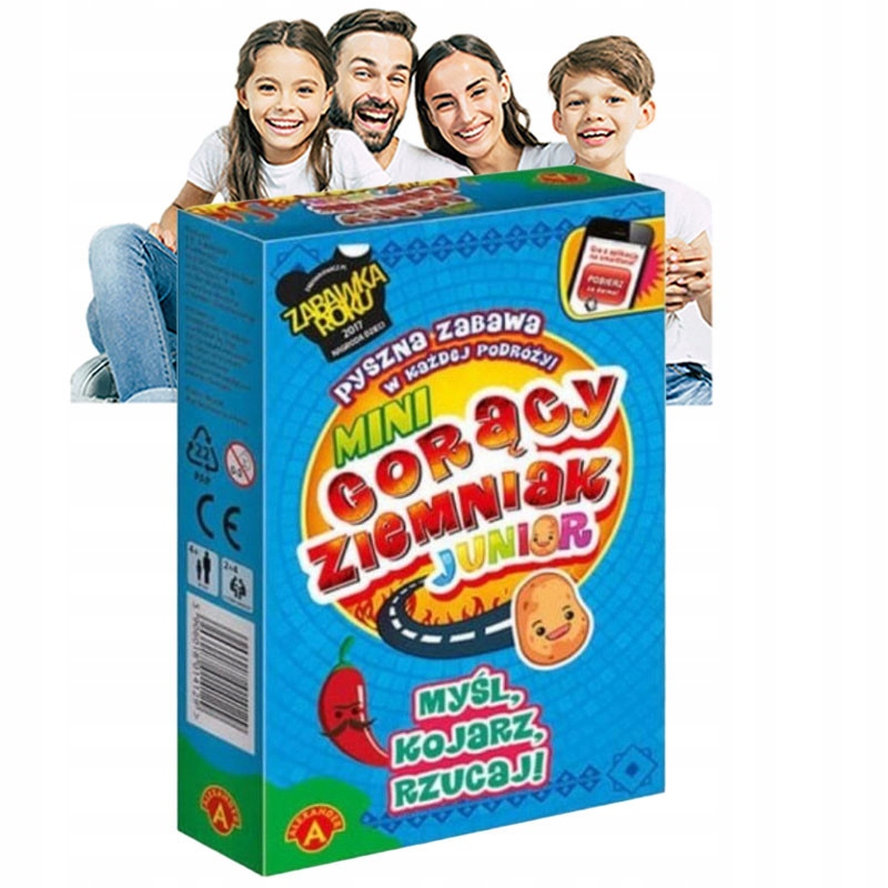 Planszówka Familijna Gorący Ziemniak Zabawne Gry Planszowe dla Rodziny