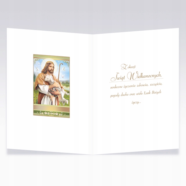 KARNET KARTKA ŚWIĄTECZNA WIELKANOC + KOPERTA 1 szt Kod producenta 209013