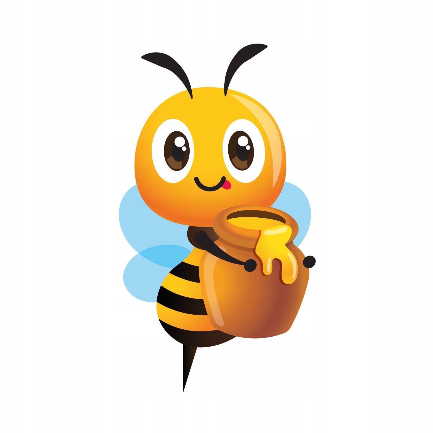 

Tatuaż zmywalny tymczasowy Pszczółka Miód 4x4