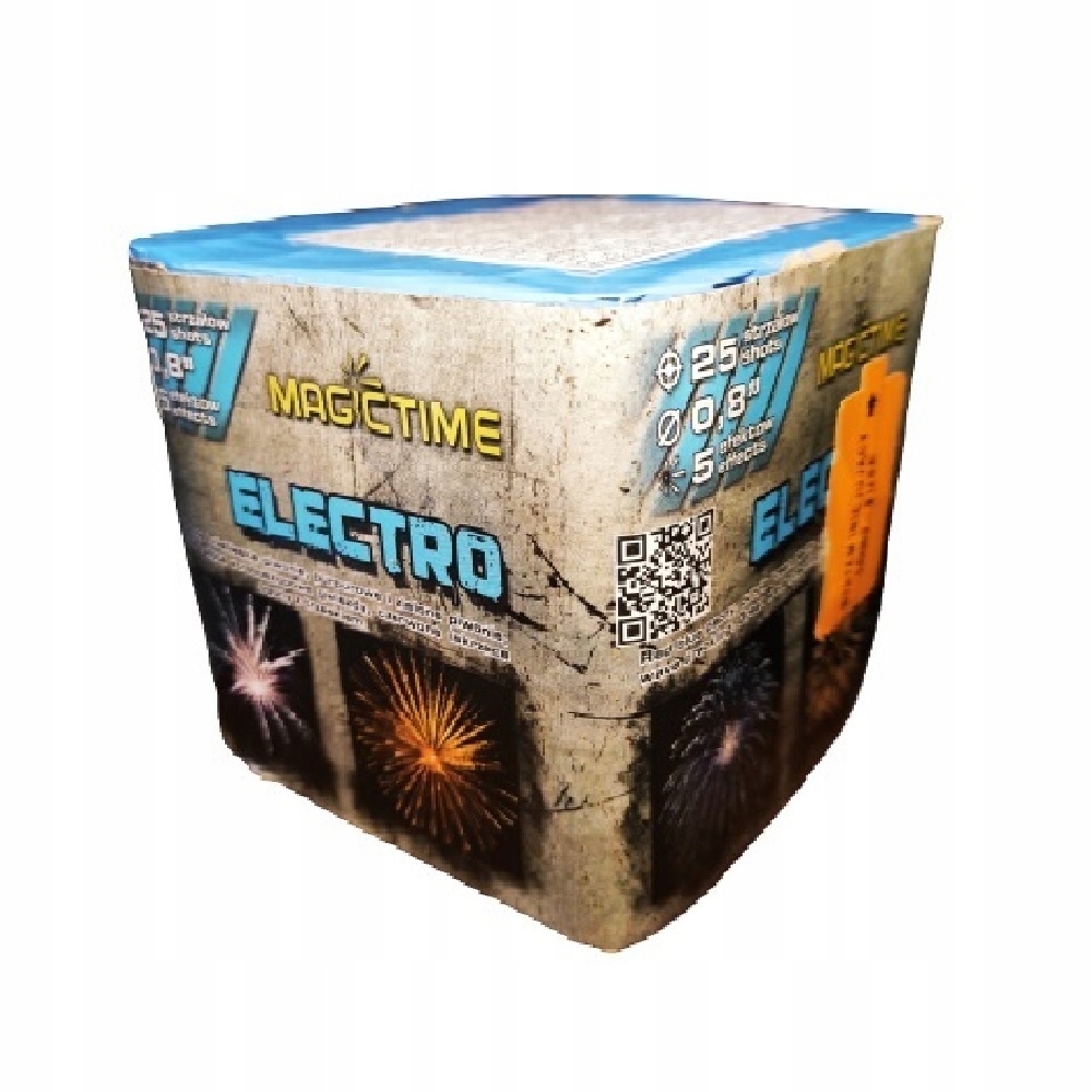 

Wyrzutnia Electro 25 Strzałów Efekty