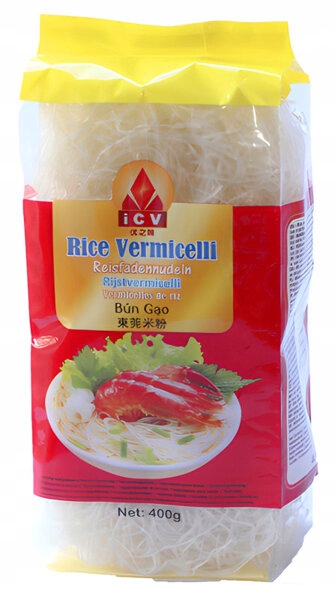 Levně Icv Brand Těstoviny typu Vermicelli Bun Gao 400 g