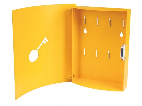 

Szafka Na Klucze 215 X 63 X 245 Żółta