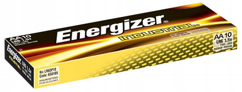 

Bateria Energizer Industrial Aa LR6 1,5V OPK.10 Sz