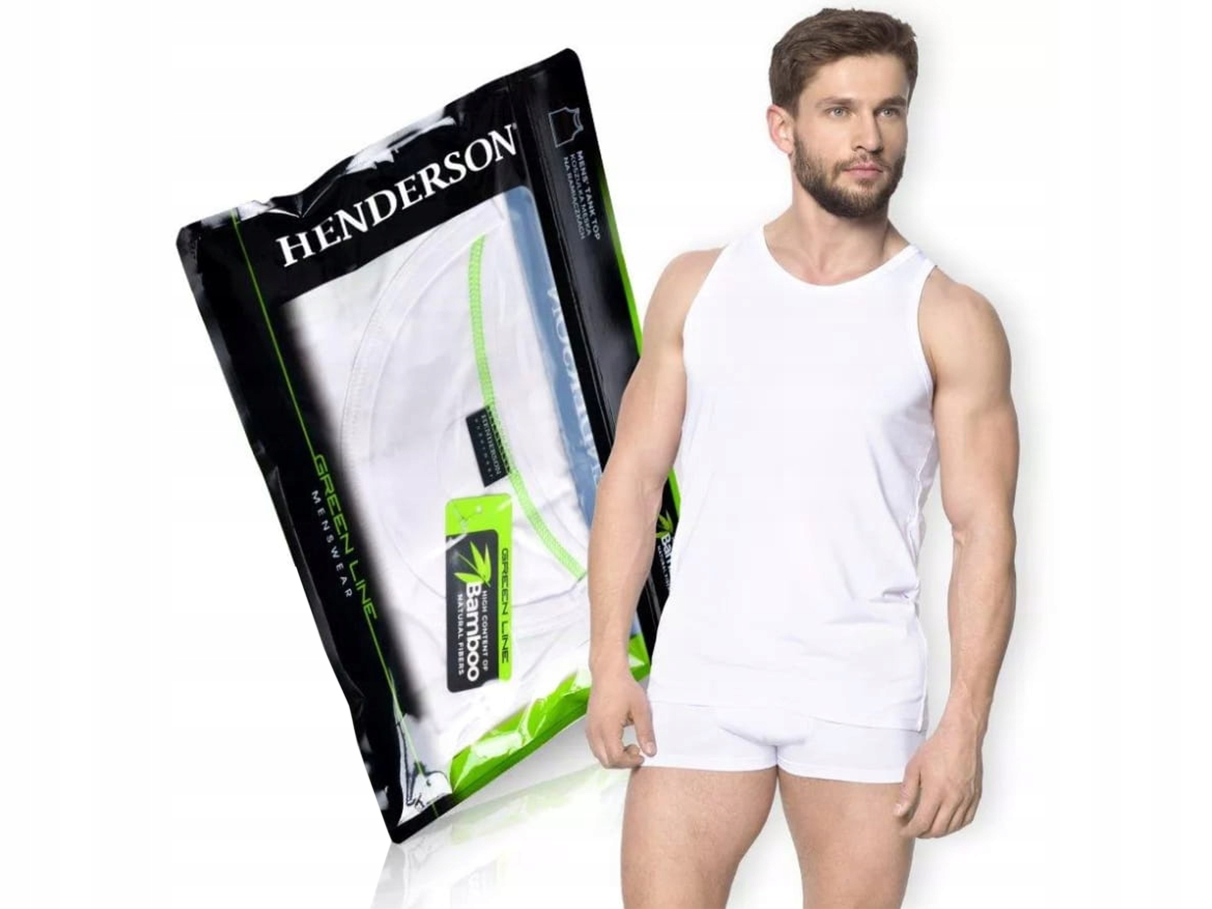 

Henderson Podkoszulek K6 lekki bambus biały M