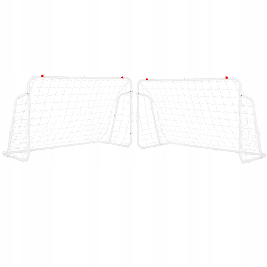 Nils 2x Přenosná fotbalová branka s přenosnou sítí 150 x 90 cm