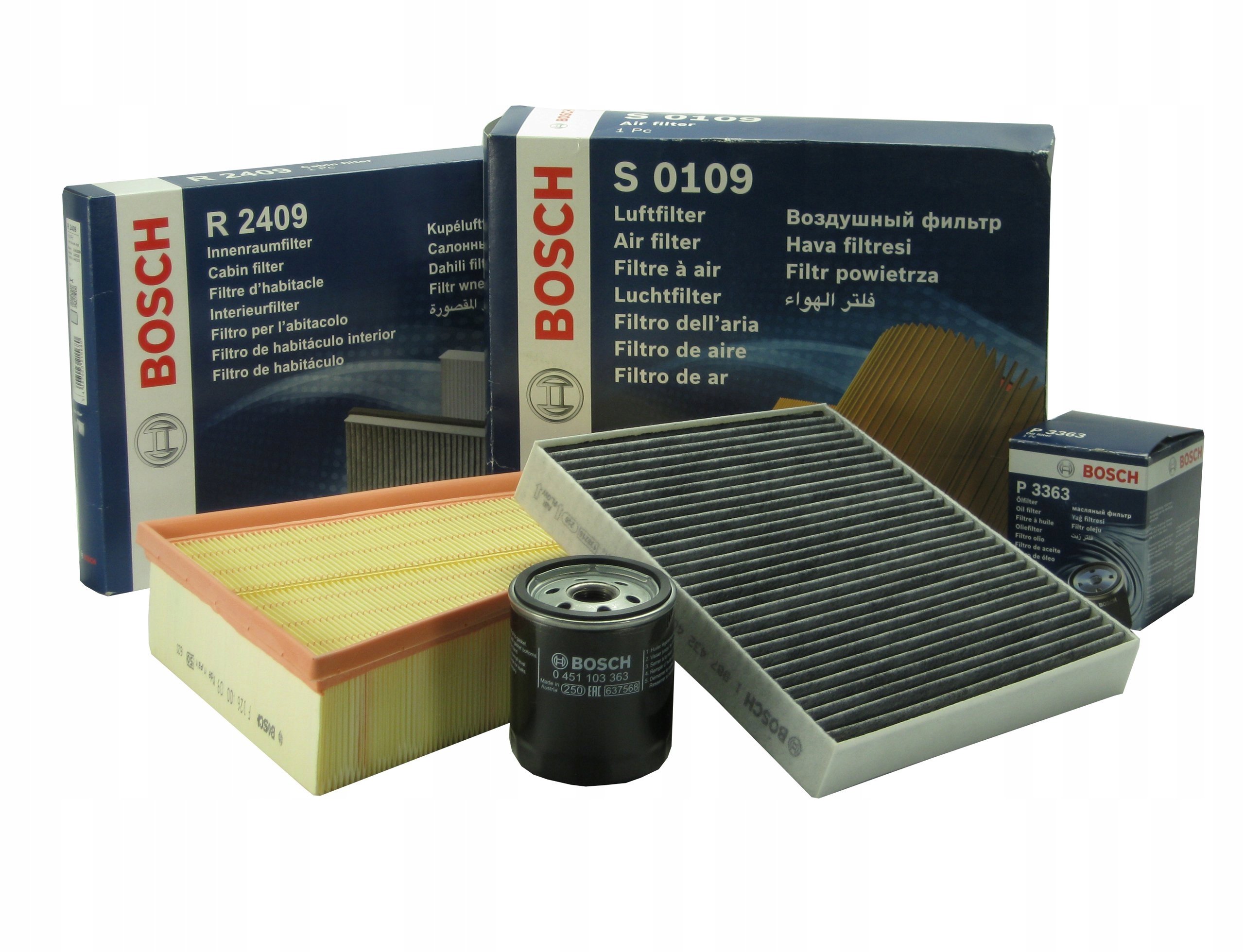 

Ford Mondeo MK4 IV 07-14 2.0 Filtry Zestaw Komplet