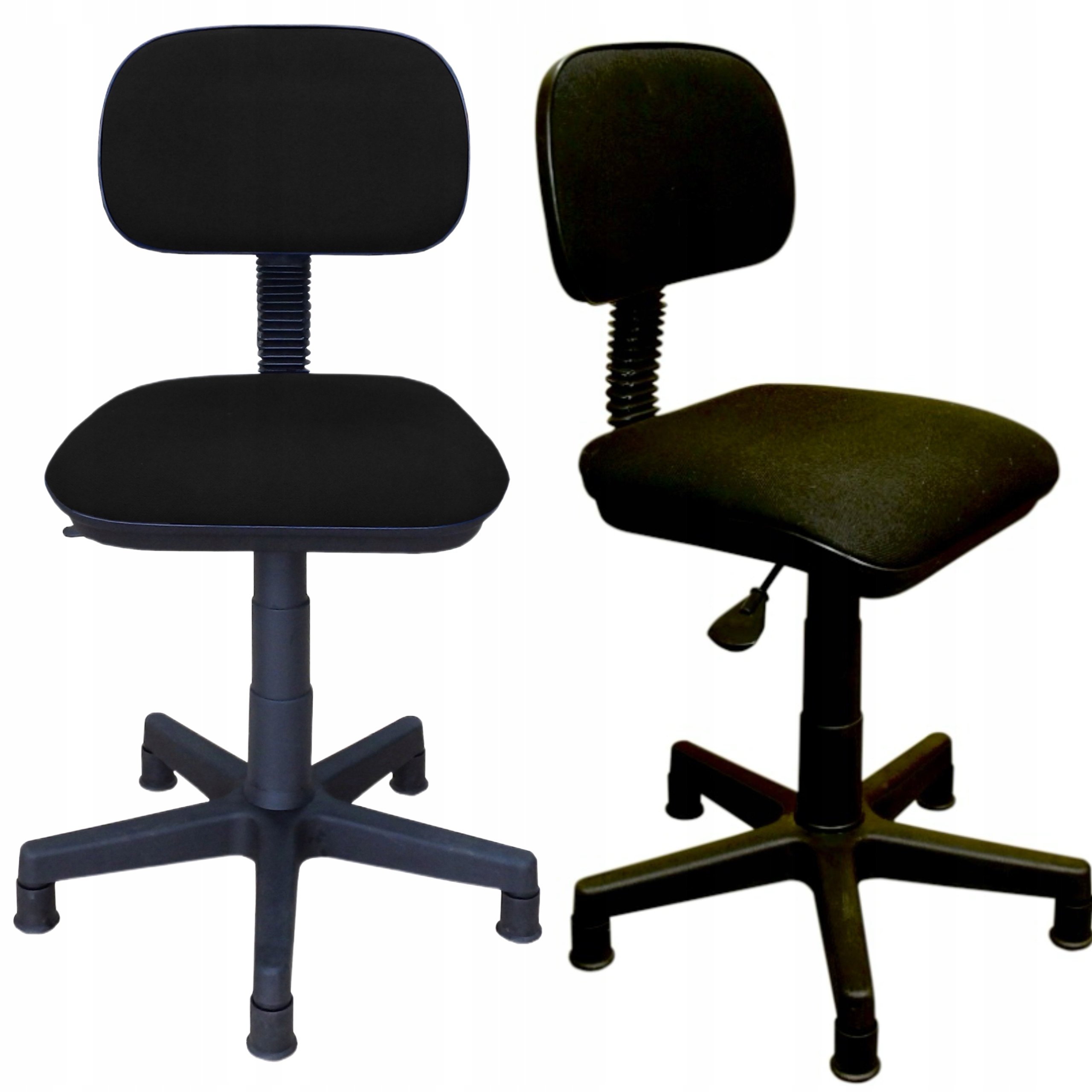 VARRÓSZÉK KÁRPITOZOTT PNEUMATIKUS FEKETE