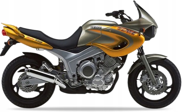 Samolepky Na Motocykl Juula Pro Yamaha Tdm 850 1999 Žluté 1