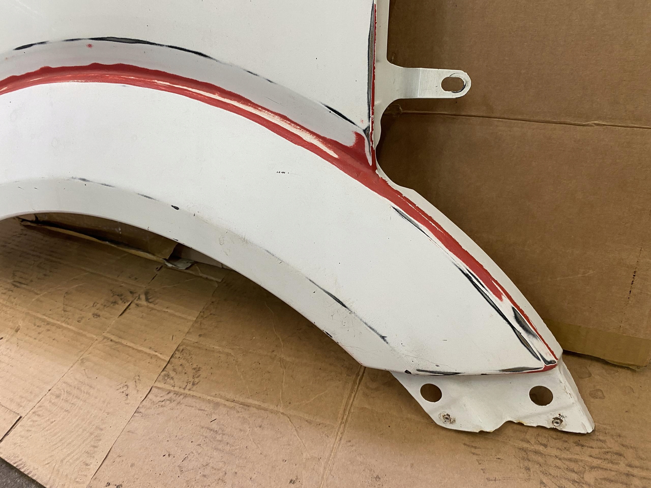 SPRINTER 906 06- fender front left BIALY