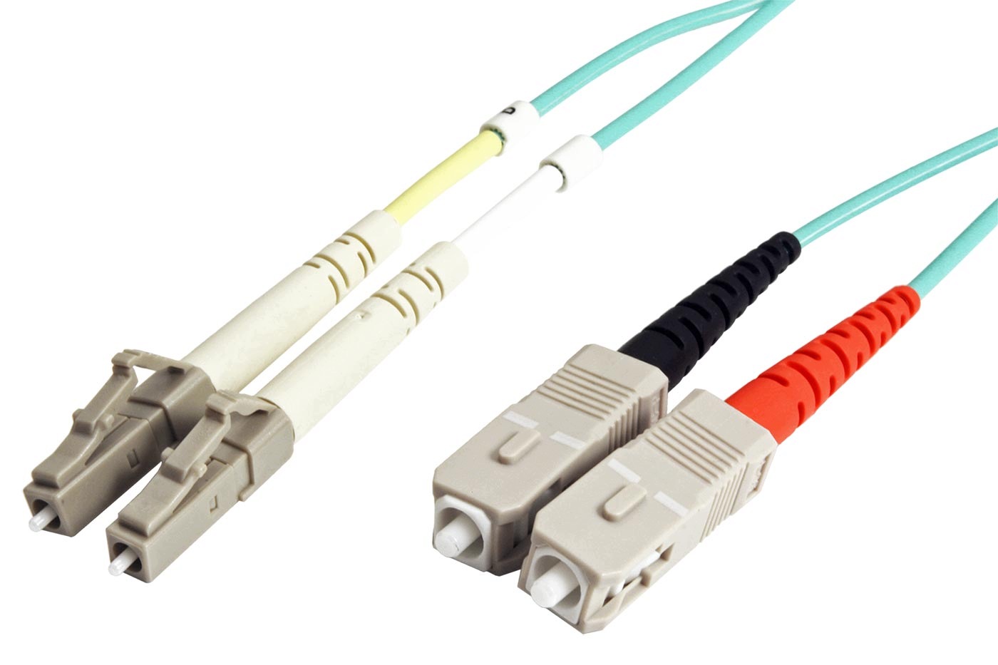 Efb Optický patchkabel LC Sc 50/125 (multimode), 2mm, duplex, OM3, 20m