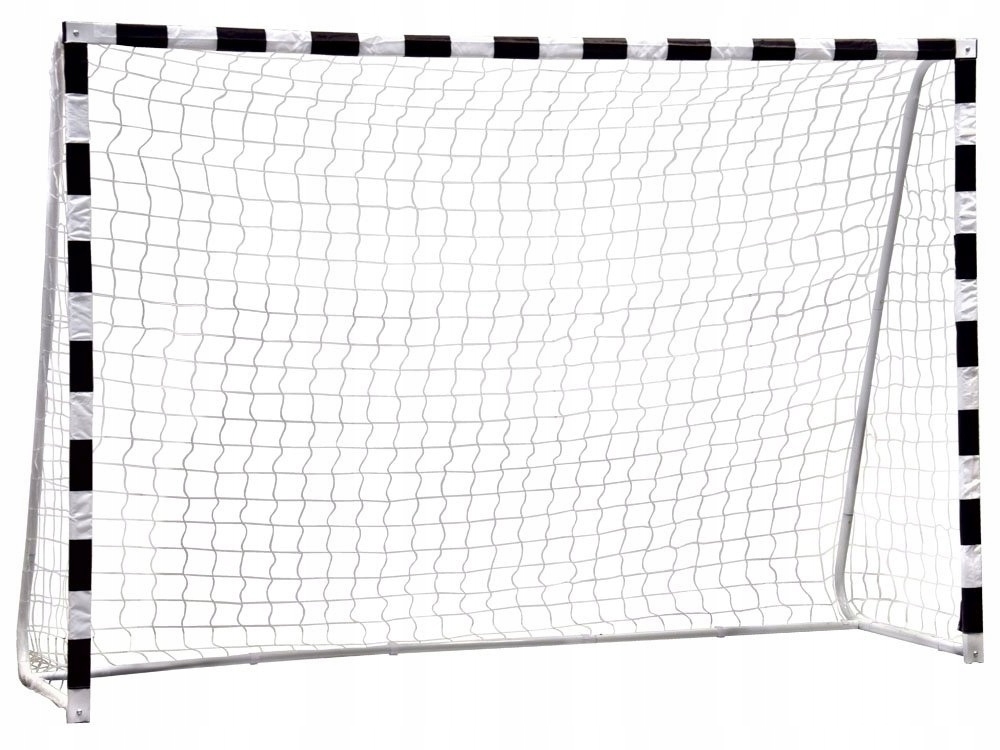 Tréninková fotbalová branka se síťkou 180 x 120 cm černobílá MultiGarden