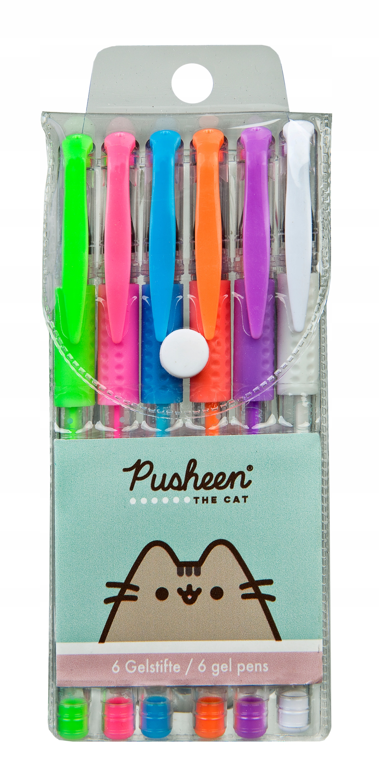 

Pusheen długopis żelowy 6szt gel pen oryginał