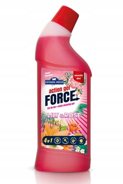 

General Fresh Action Gel Force Żel Do Wc Kwiatowy