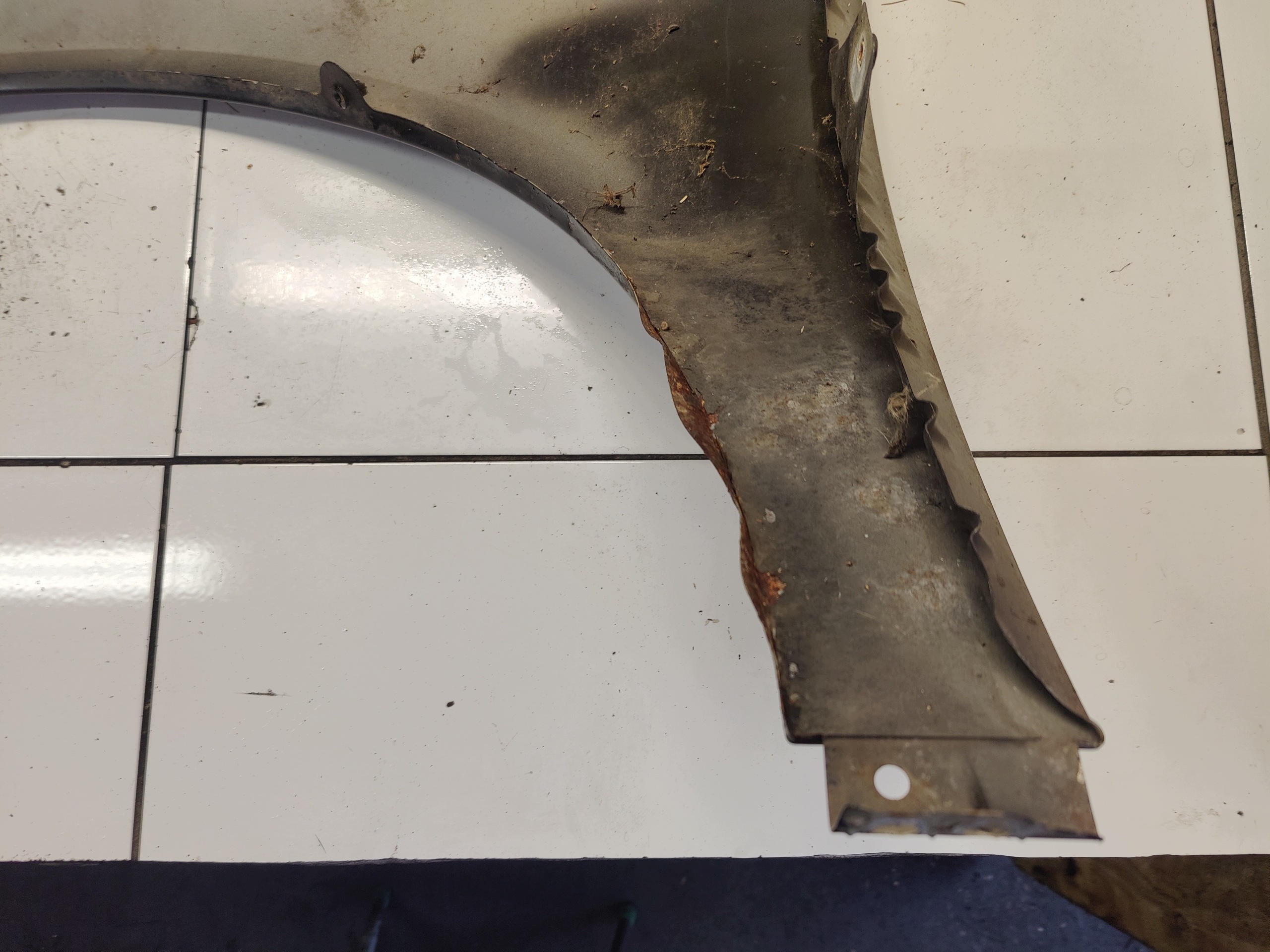 VW PASSAT B7 fender front front right black