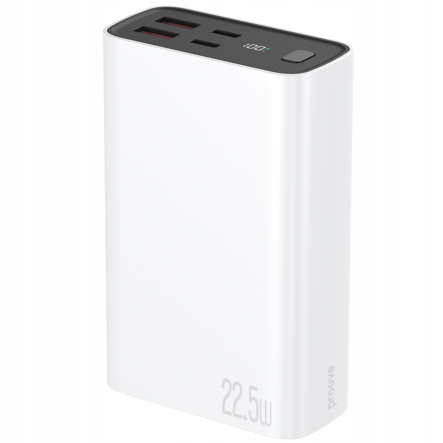 Powerbank 20000mAh Usb-c Proove Hyper Flux szybkie ładowanie biały