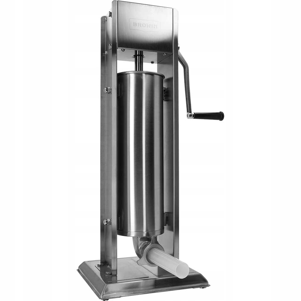 Levně Plnička Do Klobás, Jitrnic Vertikální ruční 7L Browin