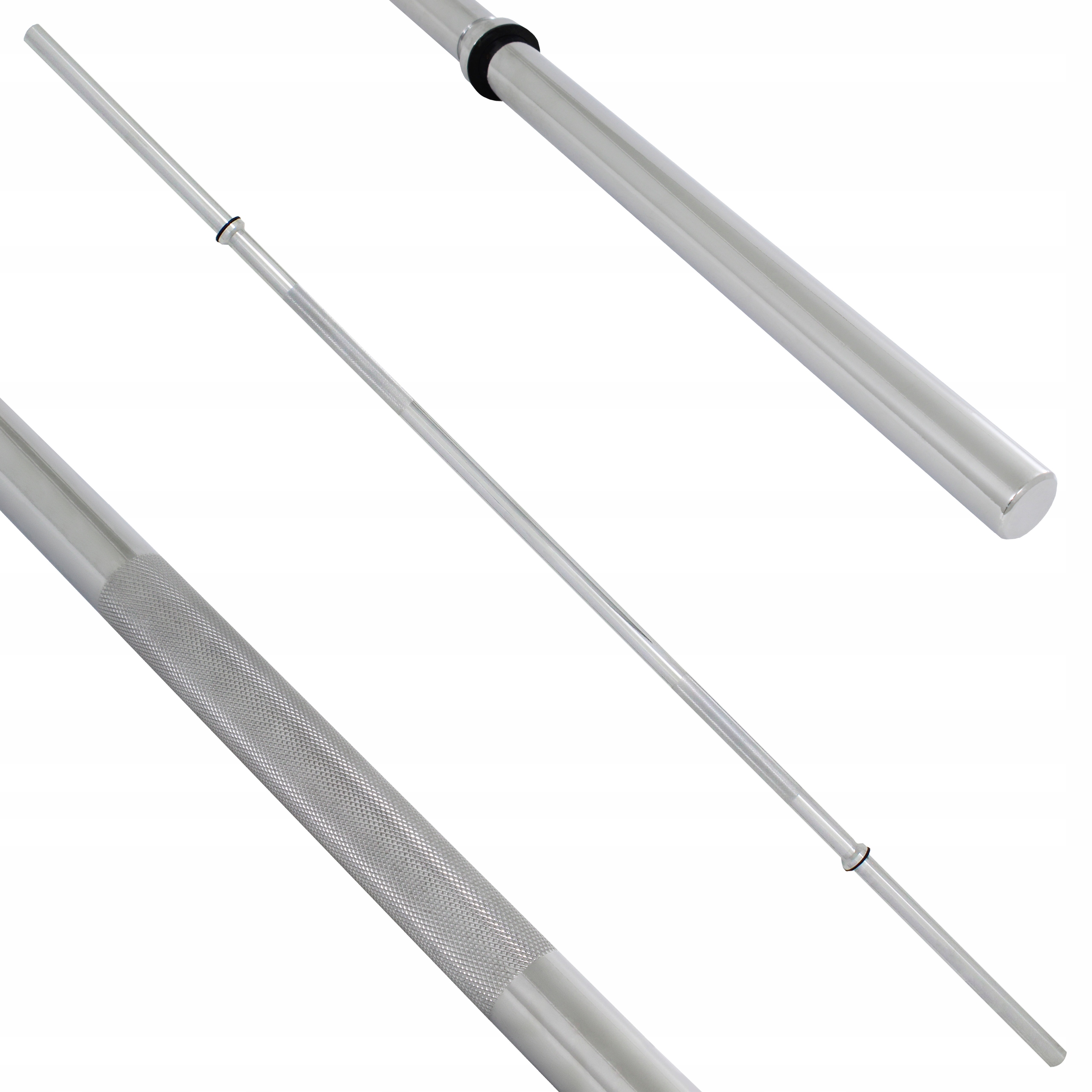 Beltor Gryf Prosty Gładki 220cm 28mm Sztanga Chromowany Stalowy