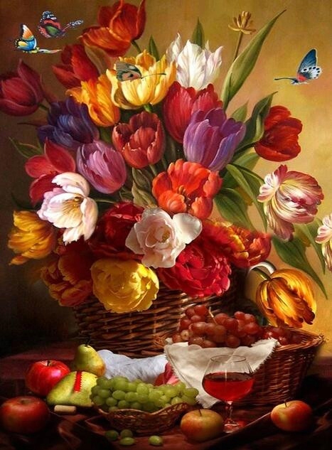 Mozaika diamantové malování, diamantová výšivka