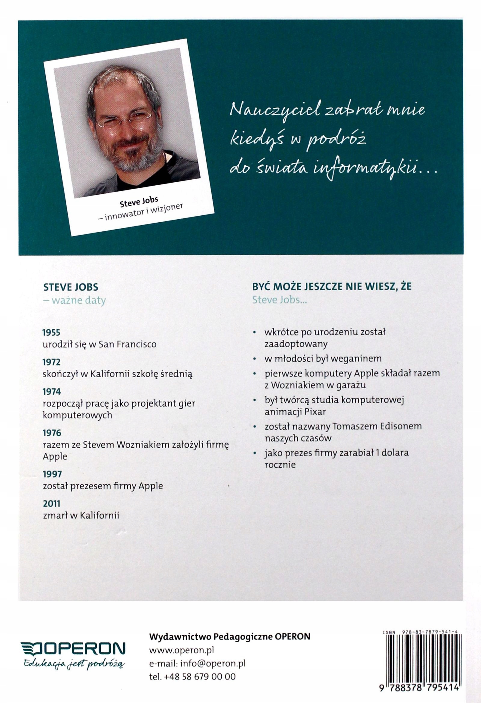 INFORMATYKA SZKOŁA PODSTAWOWA 4 PODRĘCZNIK KSIĄŻKA Stan opakowania oryginalne