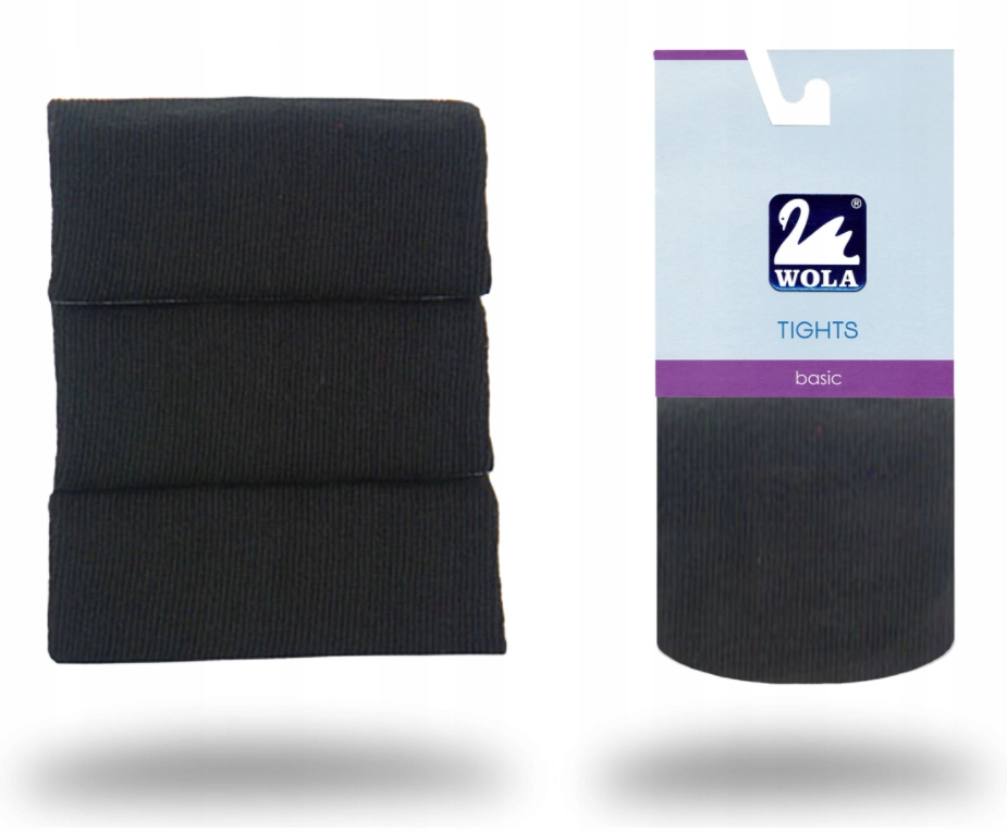 

Rajstopki bawełniane Wola Gładkie Czarne 62-74