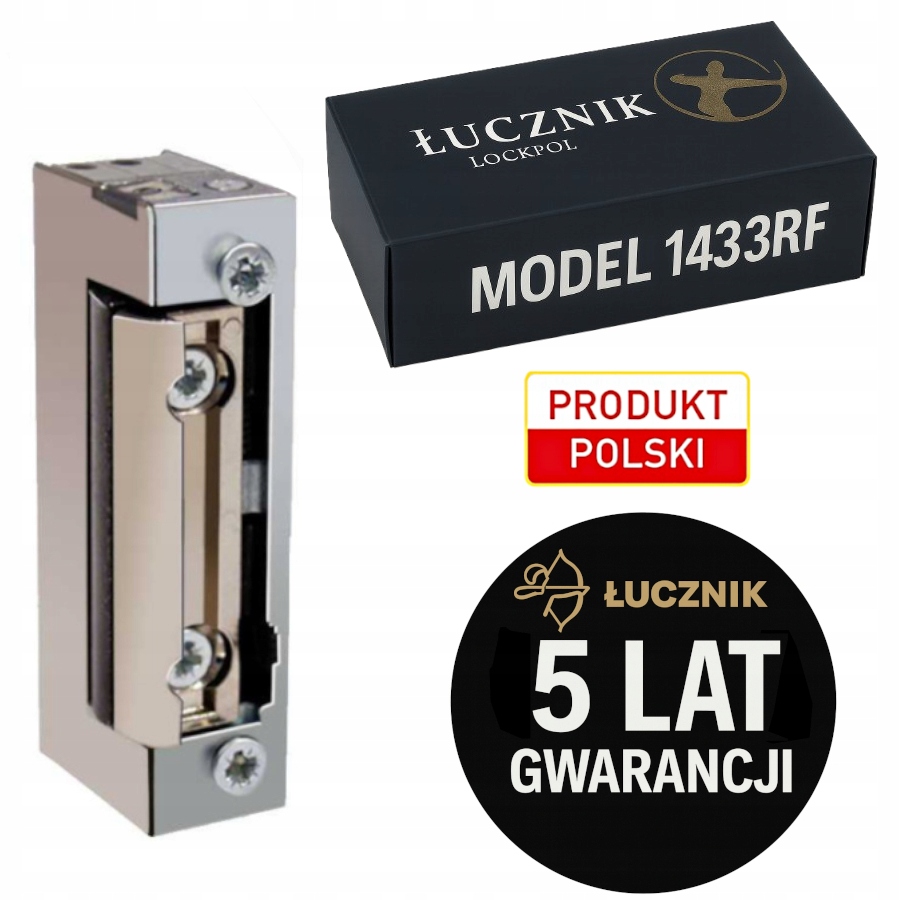 Elektrozávěs Łucznik 1433RF 6-12V 12-24V Ac/dc radiální S Pamětí