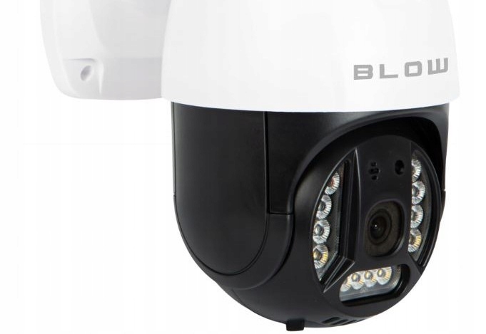 KAMERA ZEWNĘTRZNA OBROTOWA 2K WiFi IP 4x ZOOM 5MPX Waga produktu 500 g