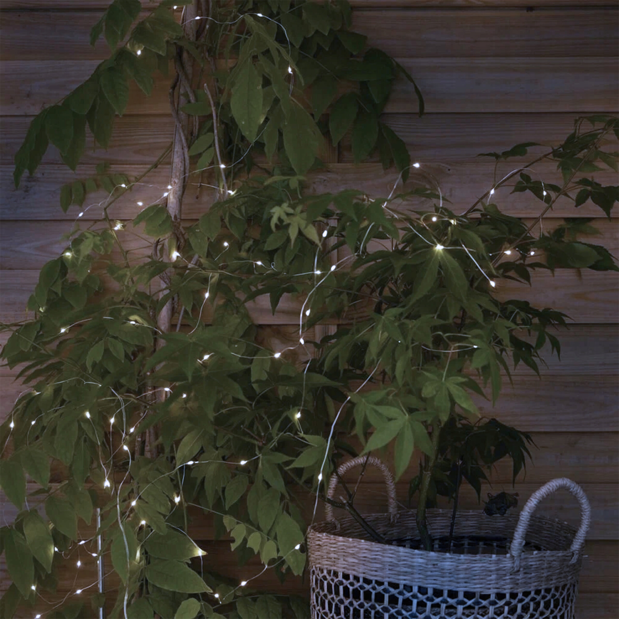 GIRLANDA SOLARNA 12m OGRODOWA DRUCIKI ŁAŃCUCH 100 LED Średnica kuli 0.01 cm