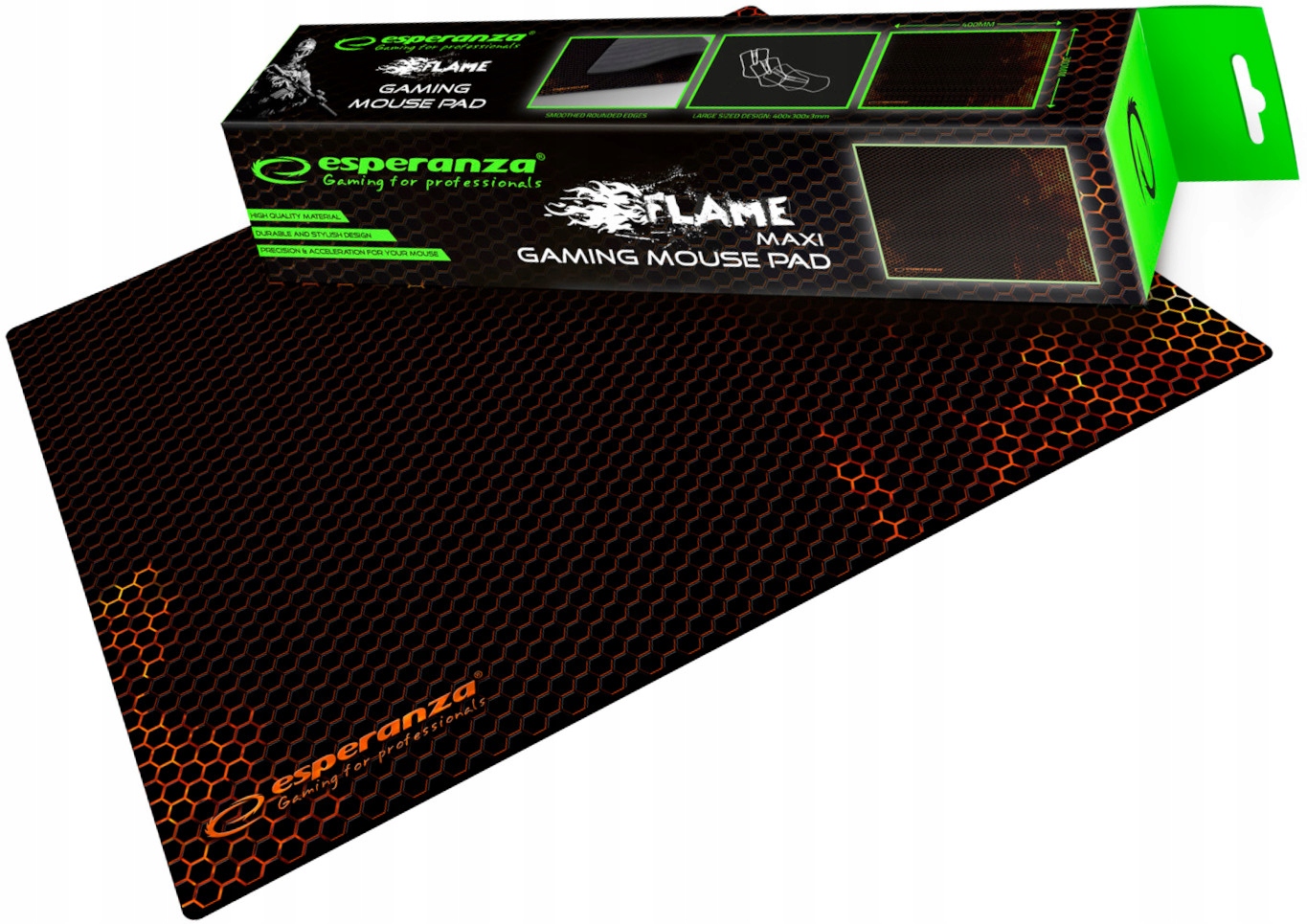 

Esperanza Podkładka Gaming Pod Mysz Maxi Flame