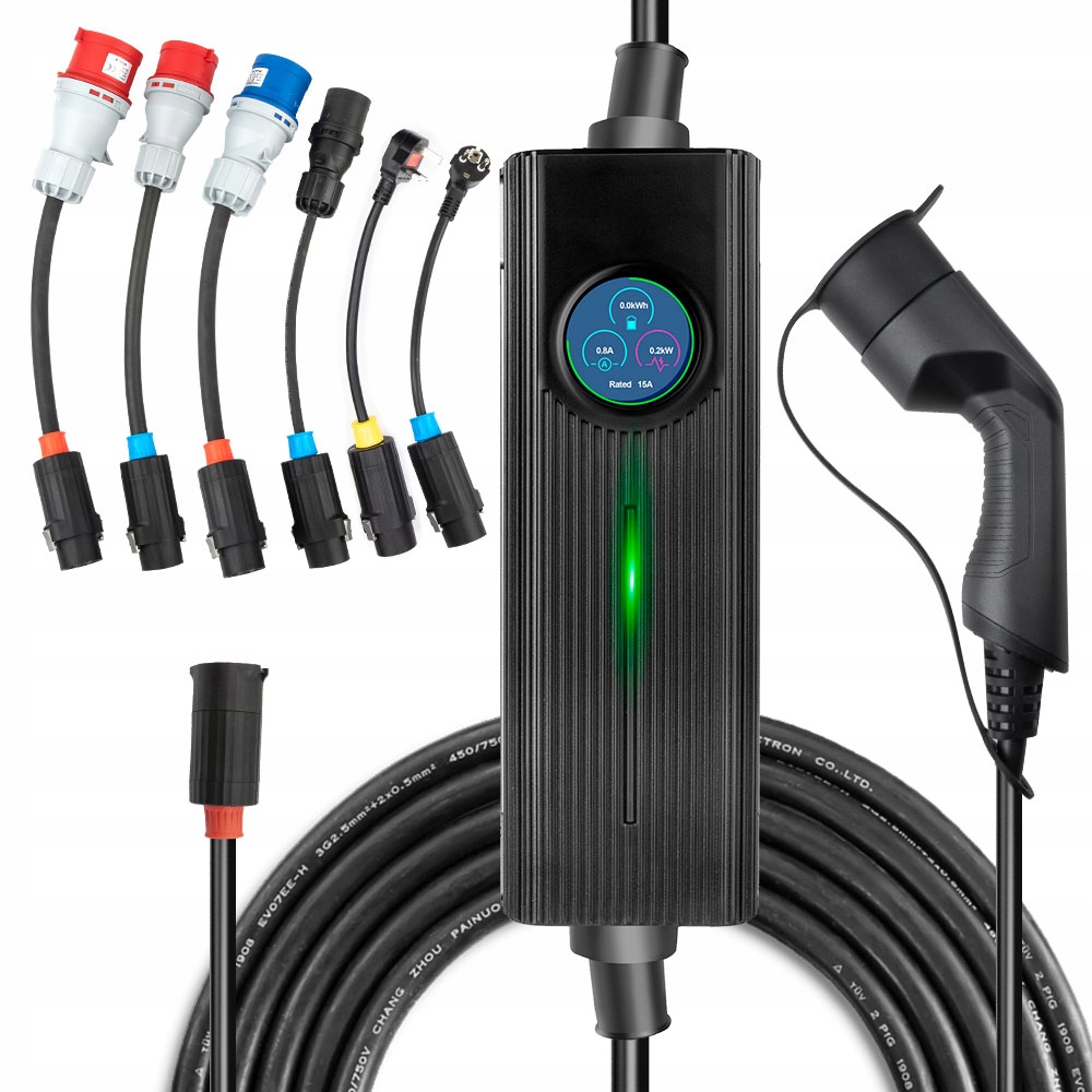Mobilná nabíjačka do auta Ev 16 kW Typ 2 Nabíjanie auta kdekoľvek