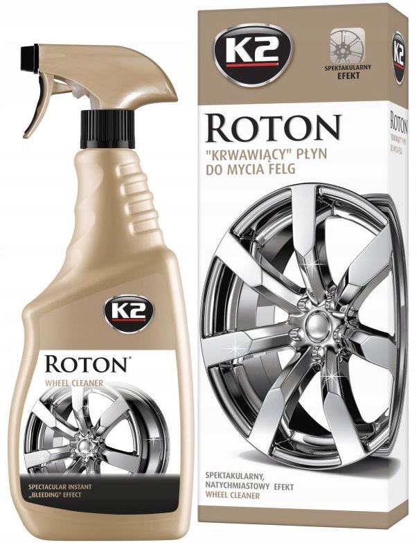 K2 ROTON KRWAWIĄCY PŁYN DO MYCIA FELG 700ML G167