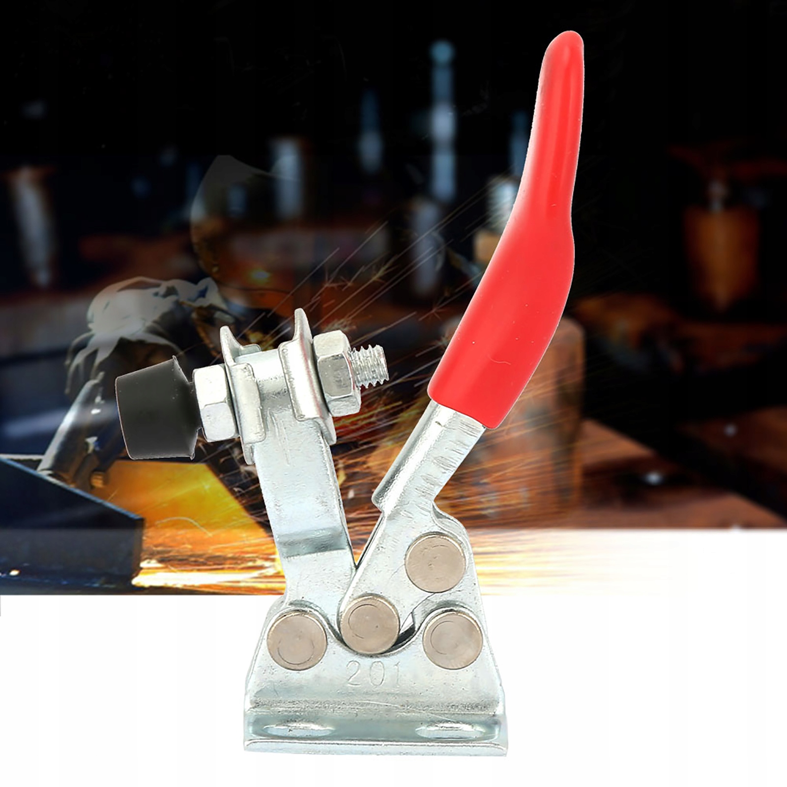 DOCISK ŚCISK ZACISK SZYBKOMOCUJĄCY POZIOMY 201 Rozstaw szczęk 1 mm