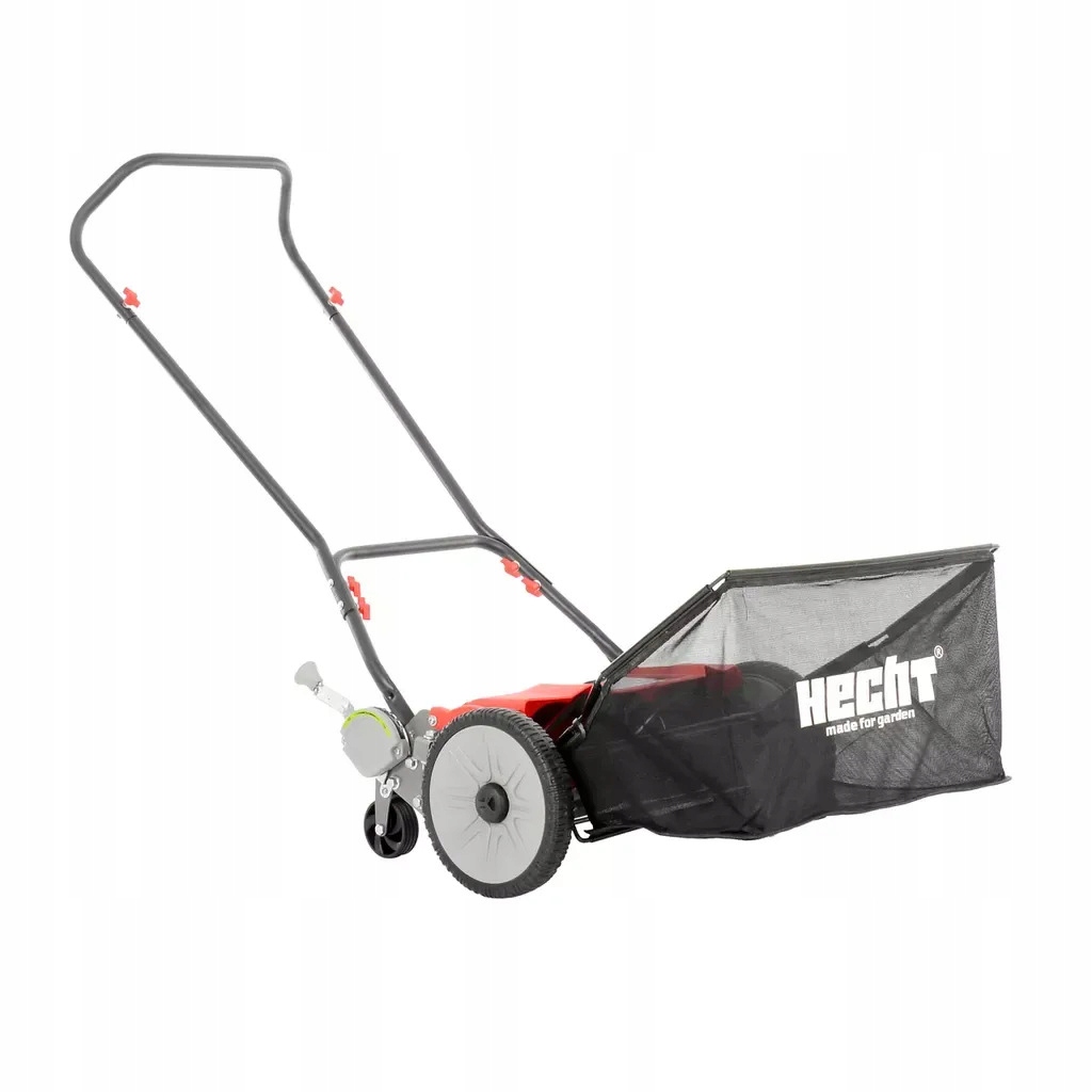Kosiarka Wrzecionowa Ręczna Pchana Hecht 514PROFI Metalowa Kosz 50L 46CM