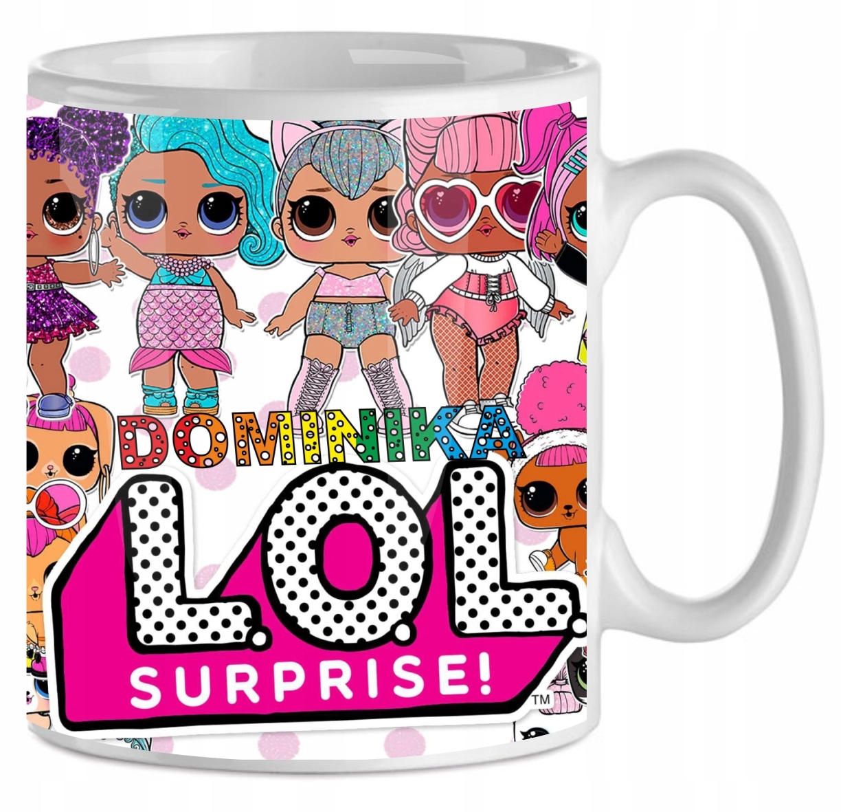

Kubek z motywem L0L Surprise Imię