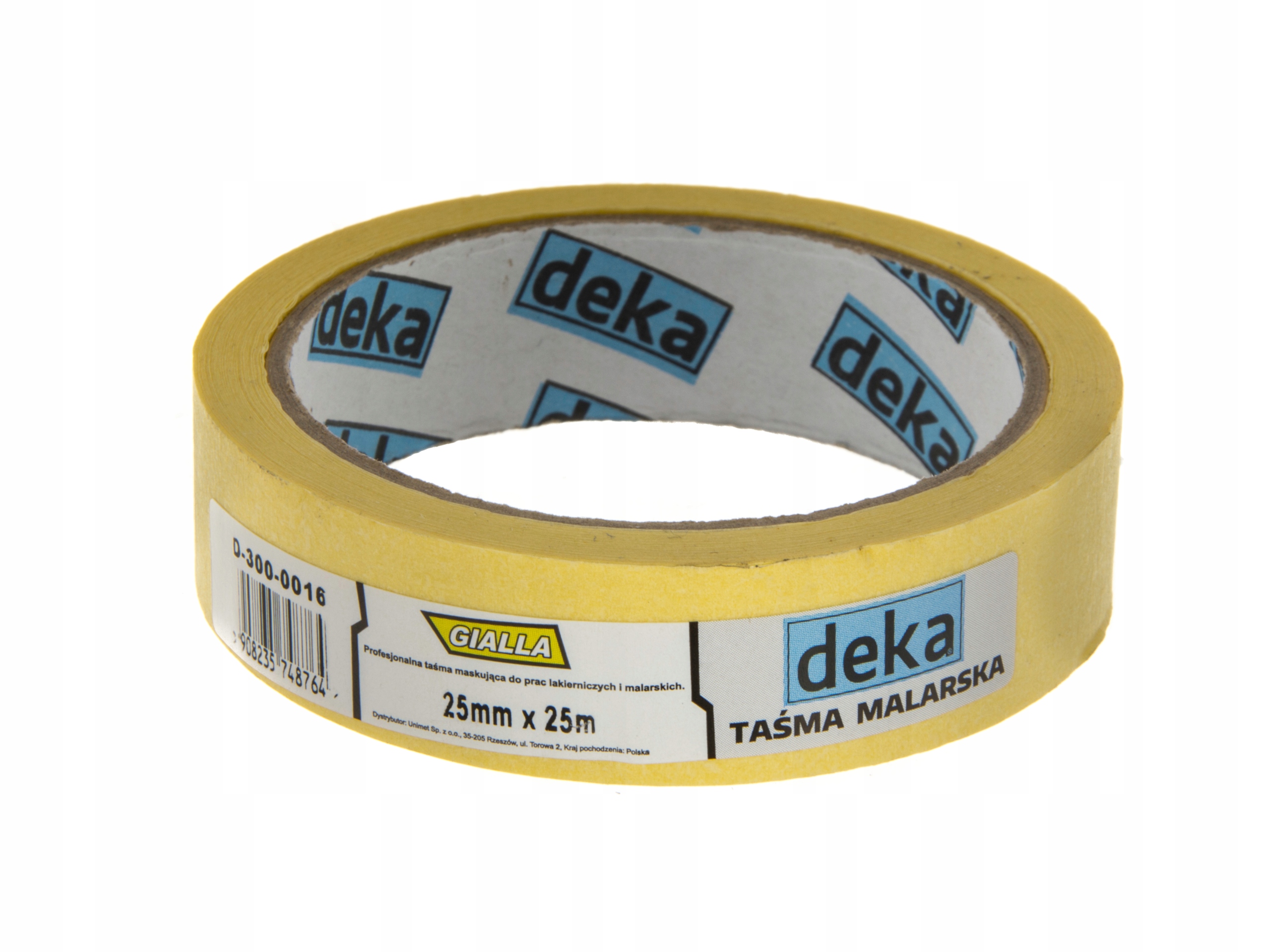 

Taśma Malarska Papierowa 25mm 25mb