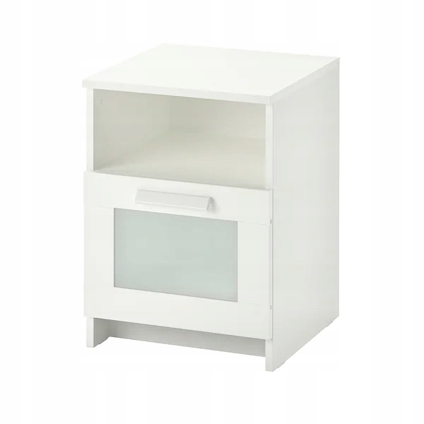 IKEA BRIMNES Nočný stolík biely 39x41 cm