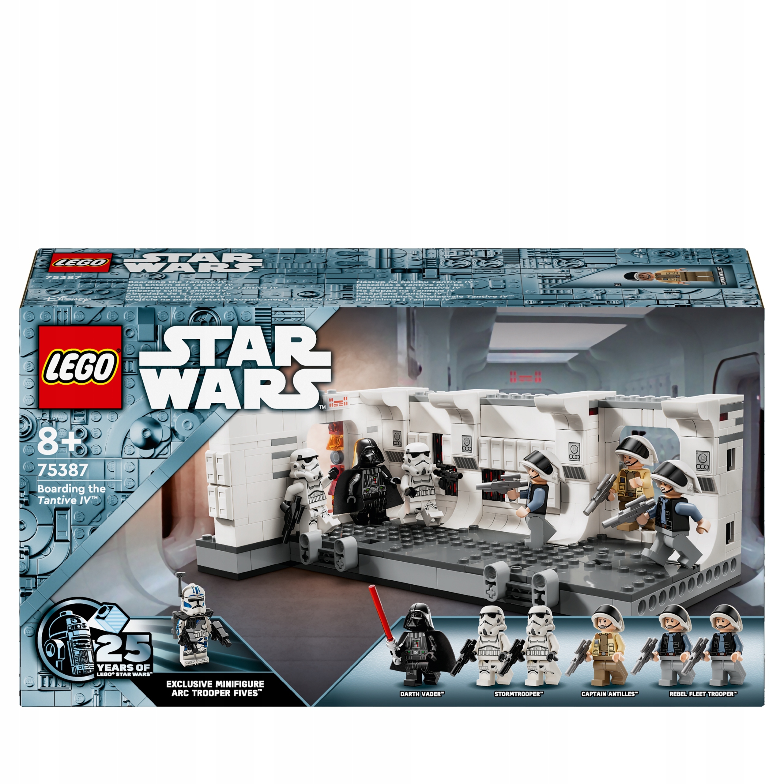 Lego Star Wars Wejście na pokład statku kosmicznego Tantive IV 75387