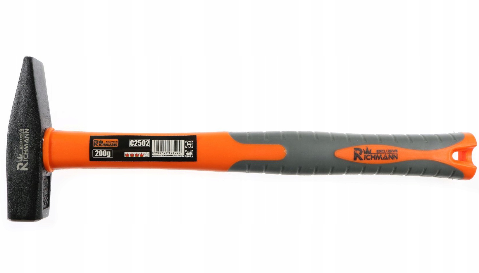 MŁOTKI ŚLUSARSKIE FIBERGLASS ZESTAW 8szt 100-2000g Marka Corona/Richmann