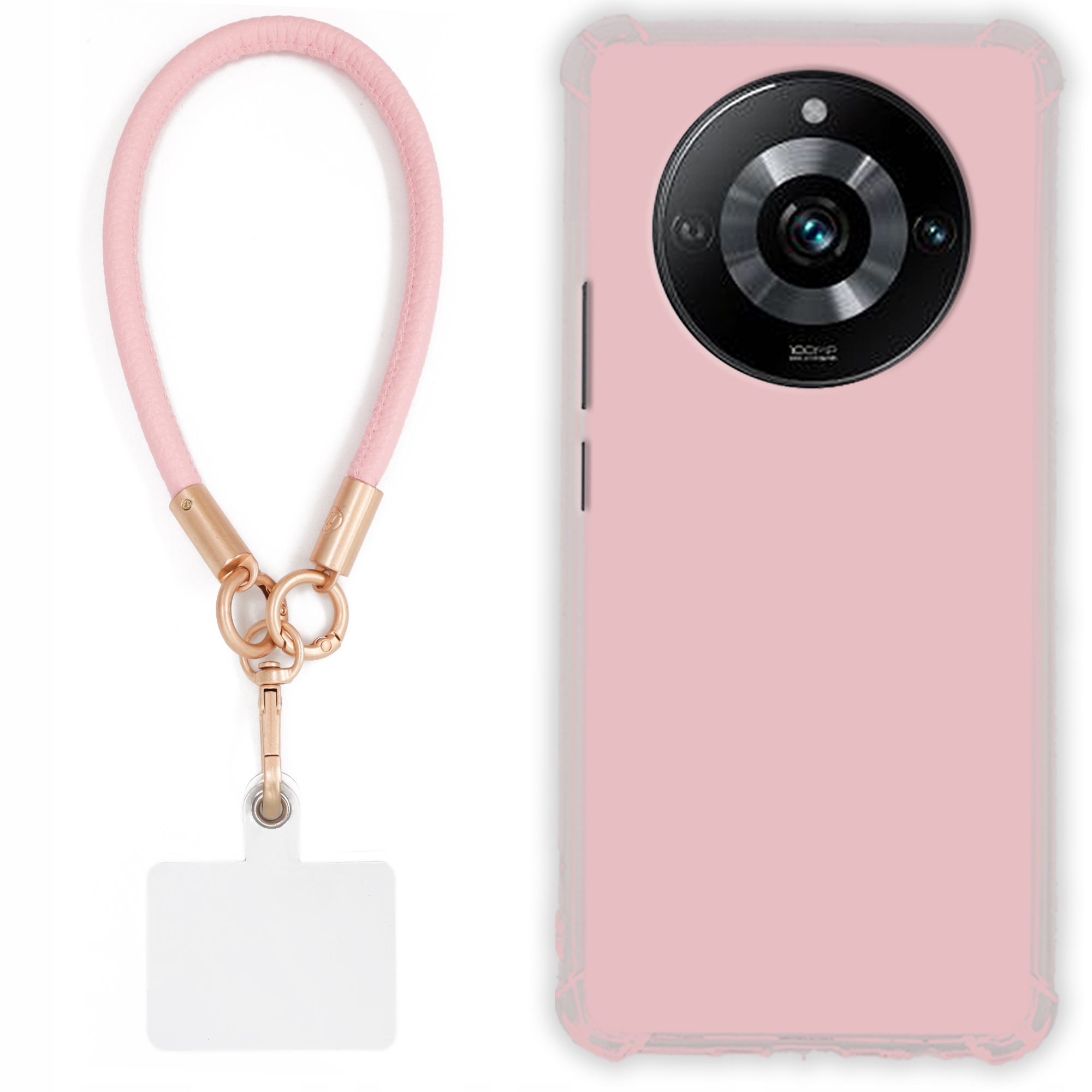 Pouzdro pro Realme 11 Pro Case Antishock Pinky Růžové vodítko Sada Odolné