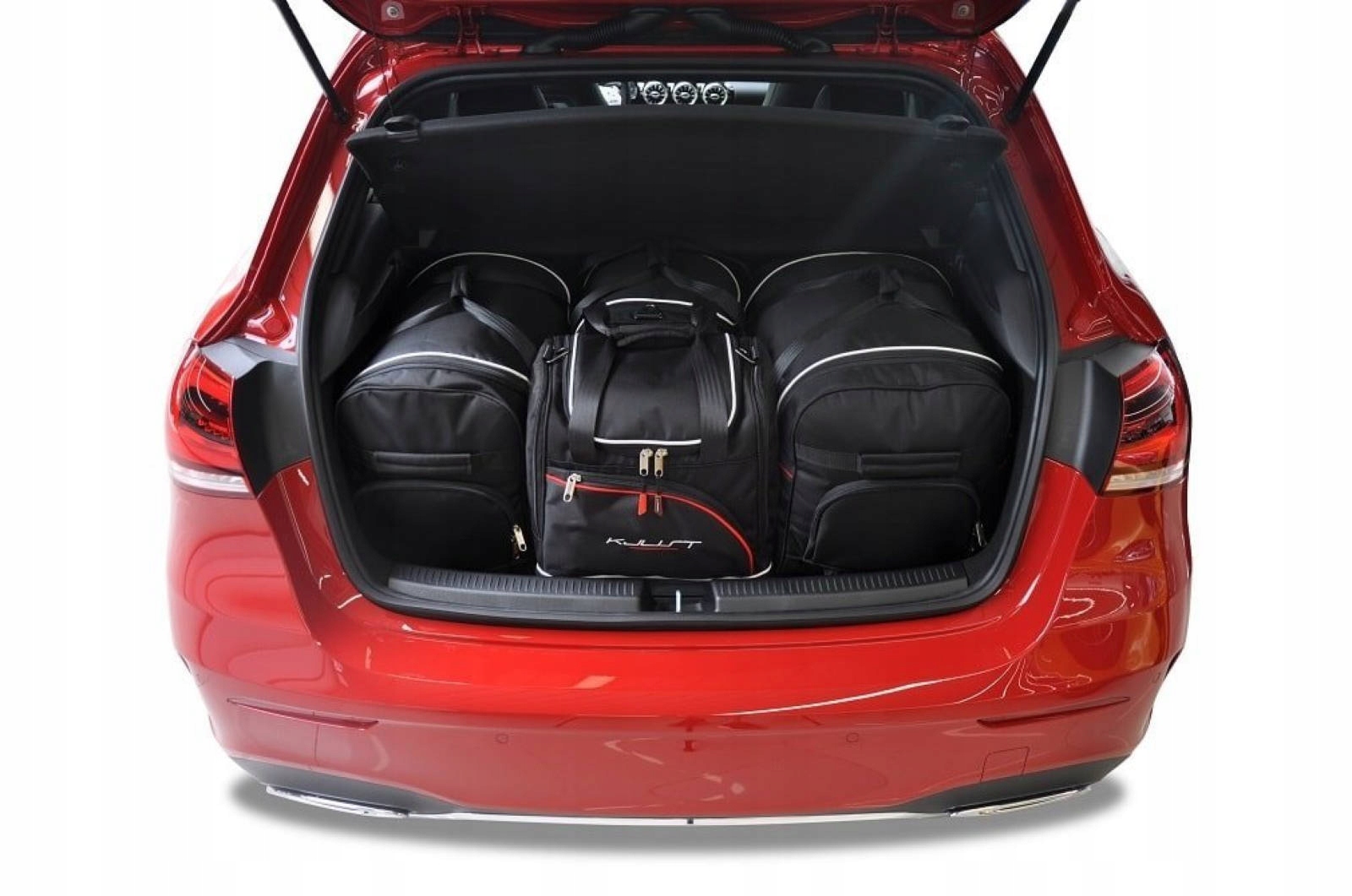 J&j Automotive Sada 4ks cestovných tašiek Sport pre Mercedes-benz A Hatchb