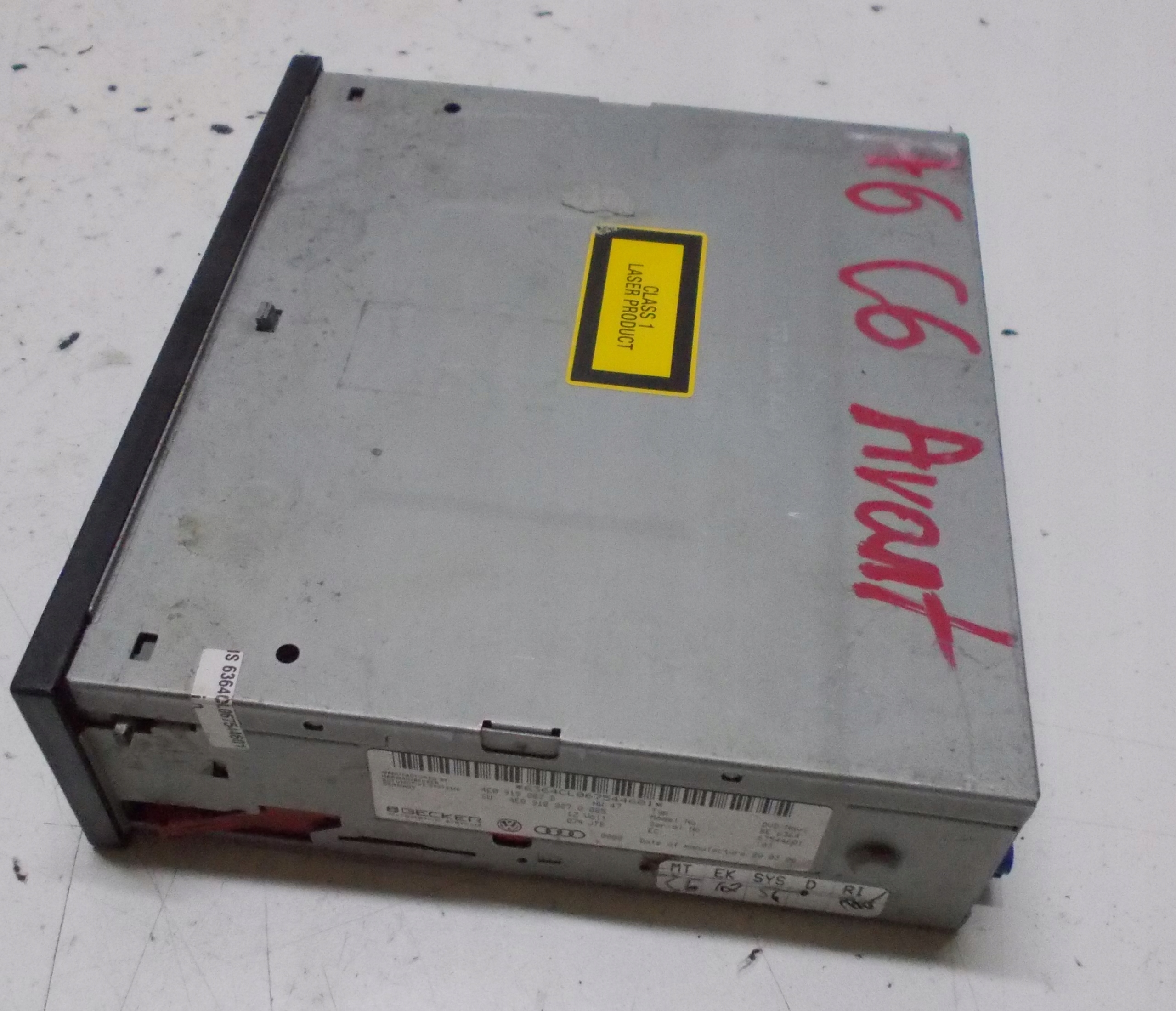 AUDI A6 C6 Lecteur Navigation 4E0919887D