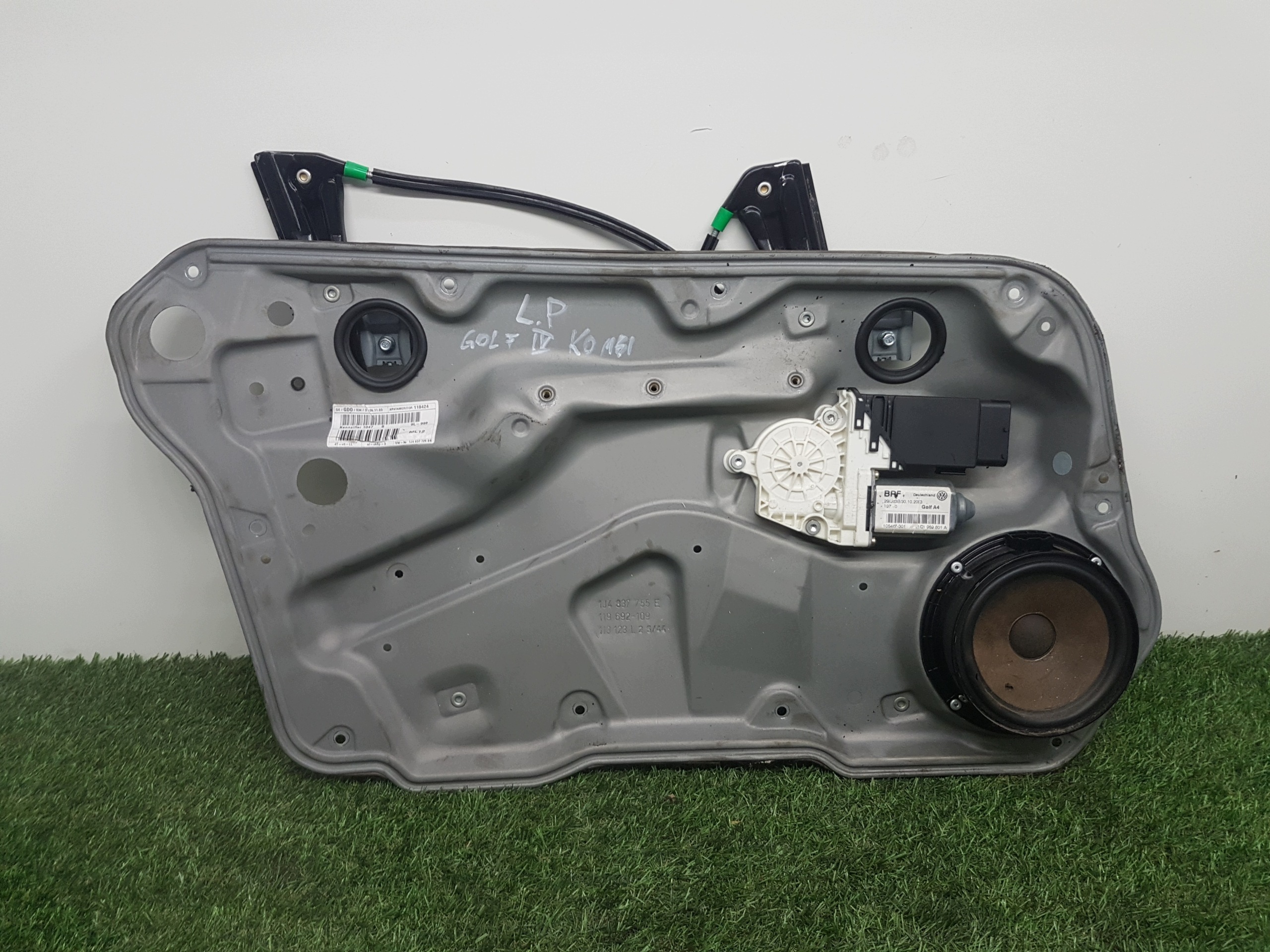 ELE mechanism windows left front VOLKSWAGEN GOLF 4 1J4837755E 1C1959801A