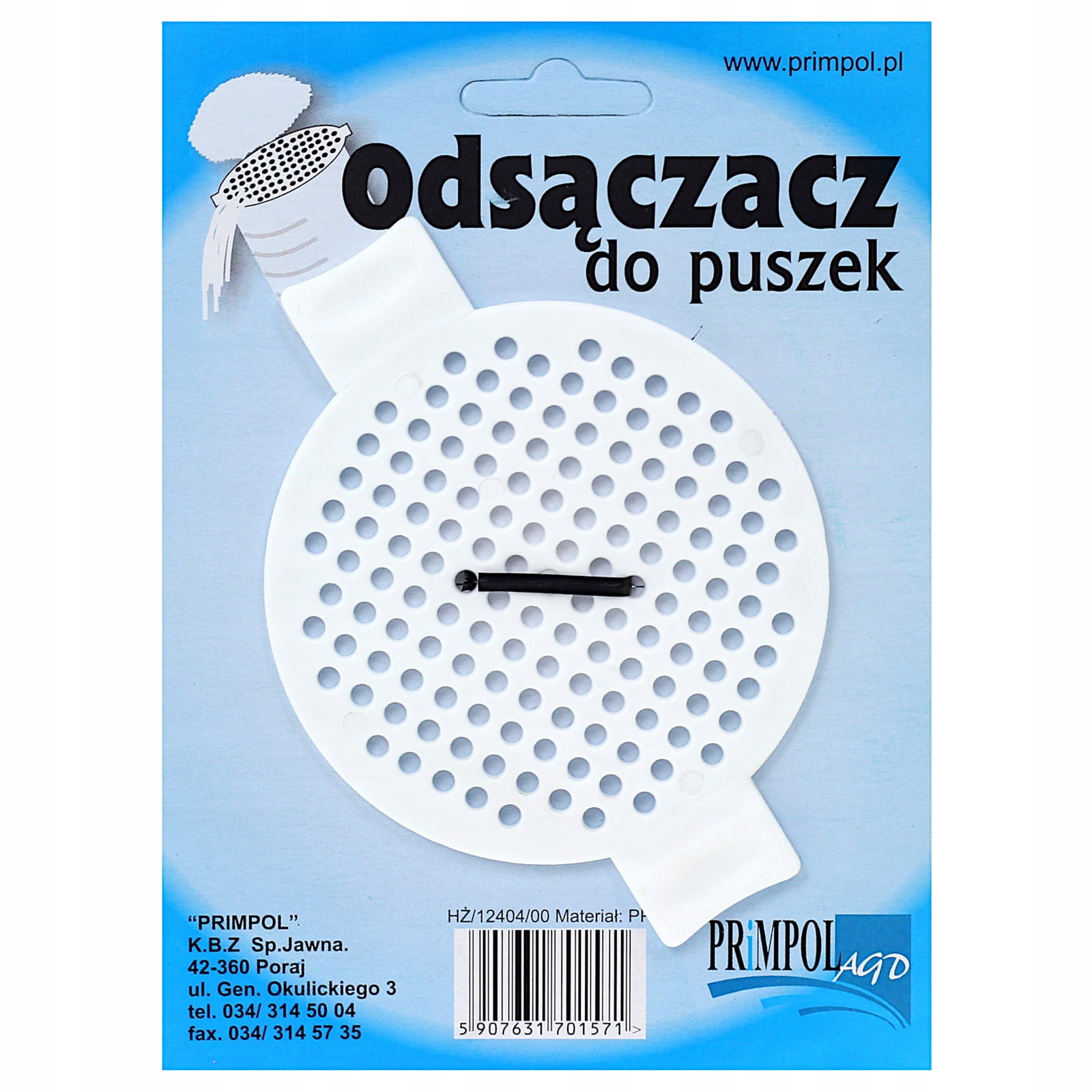 

Odsączacz, sitko, cedzak do puszek, słoików Biały