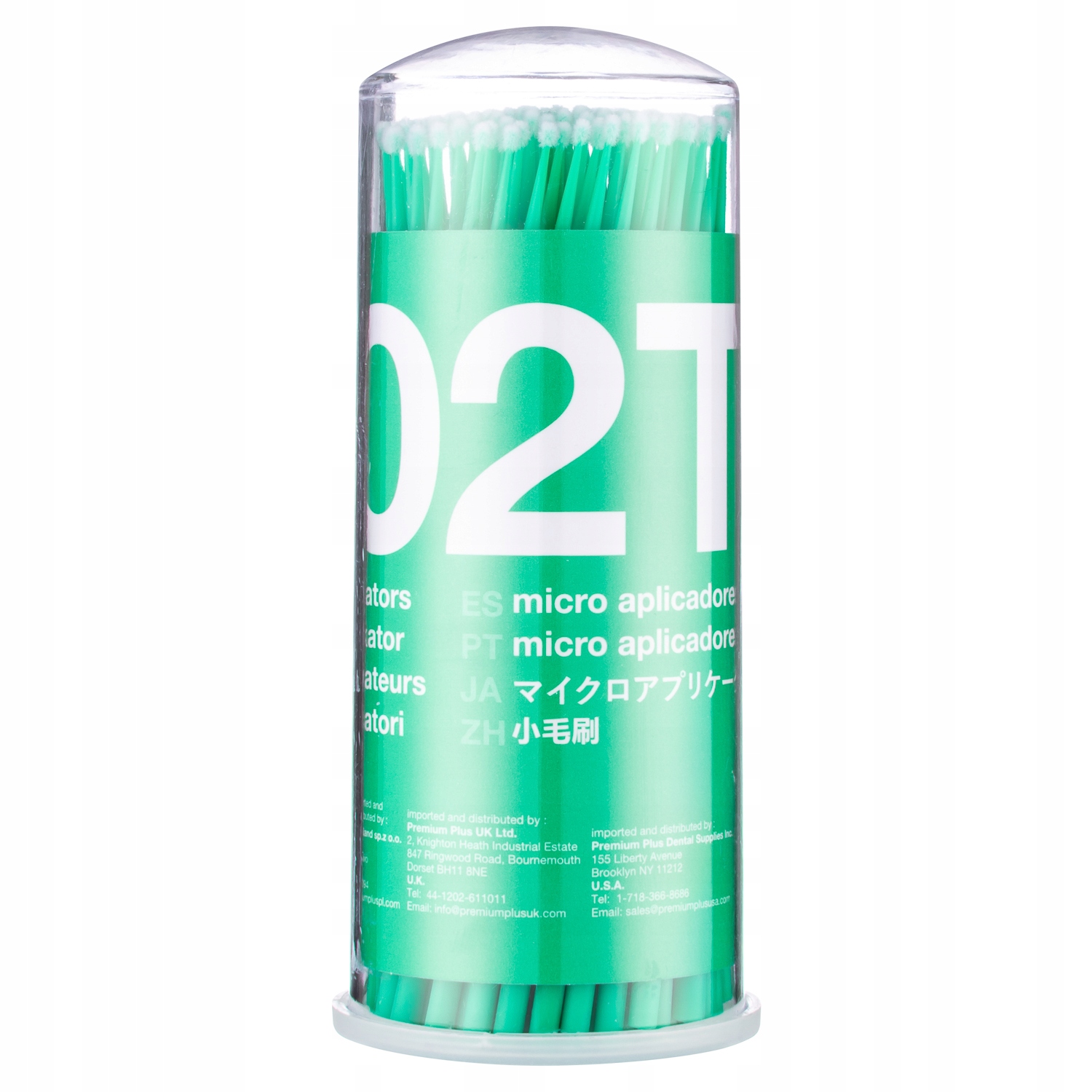 

Aplikatory Premium Plus Średnie Fine 902T 100szt