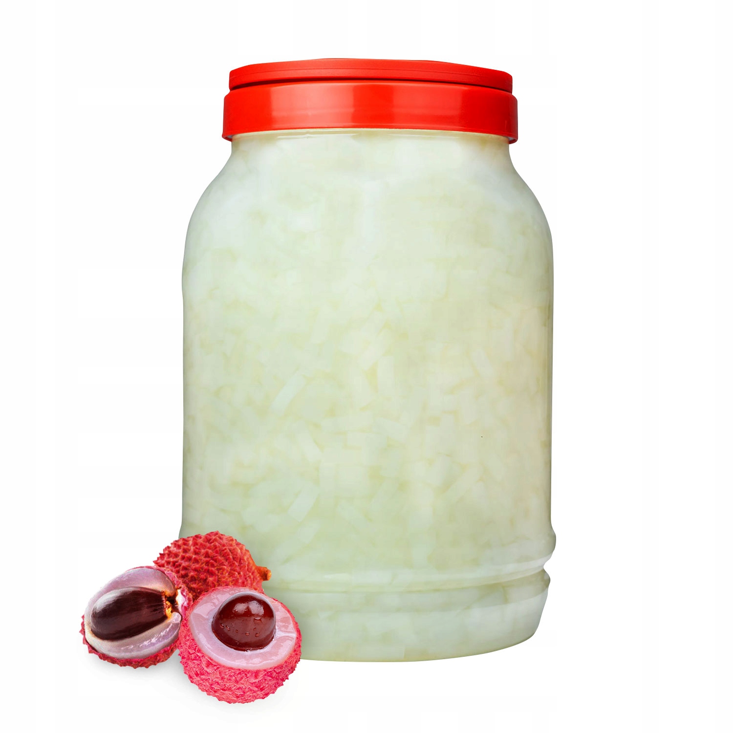 Bubble Tea Żelki o smaku Liczi Nata De Coco Jelly Galaretki Crazy Bubble