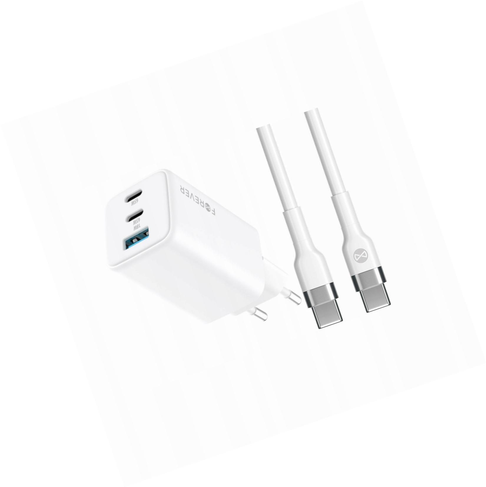 Szybka ładowarka GaN 65W z długim kablem 2m do Samsung Galaxy A42 5G